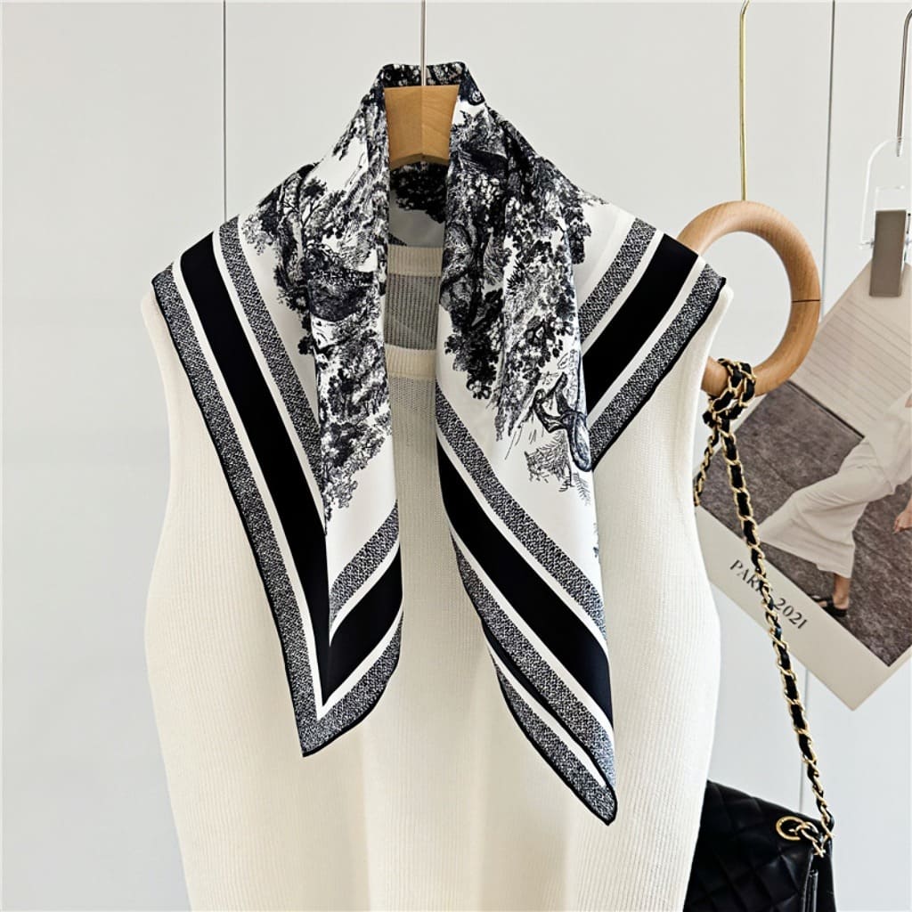 MaraSilk Pure Mulberry Silk Scarf - Square Twill MS231