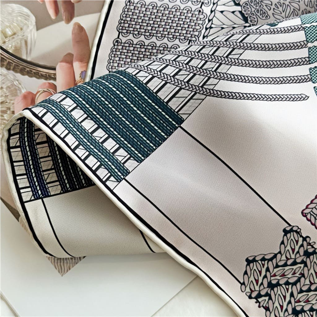 MaraSilk Pure Mulberry Silk Scarf - Square Twill MS231