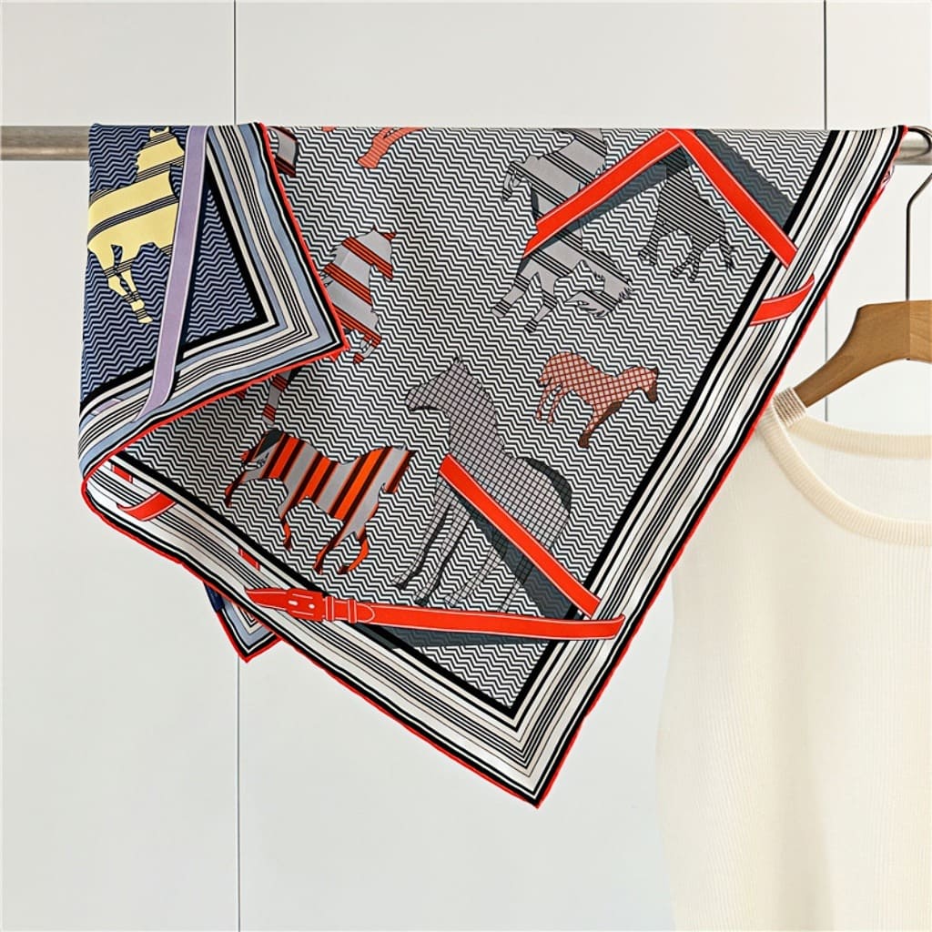 MaraSilk Pure Mulberry Silk Scarf - Square Twill MS231