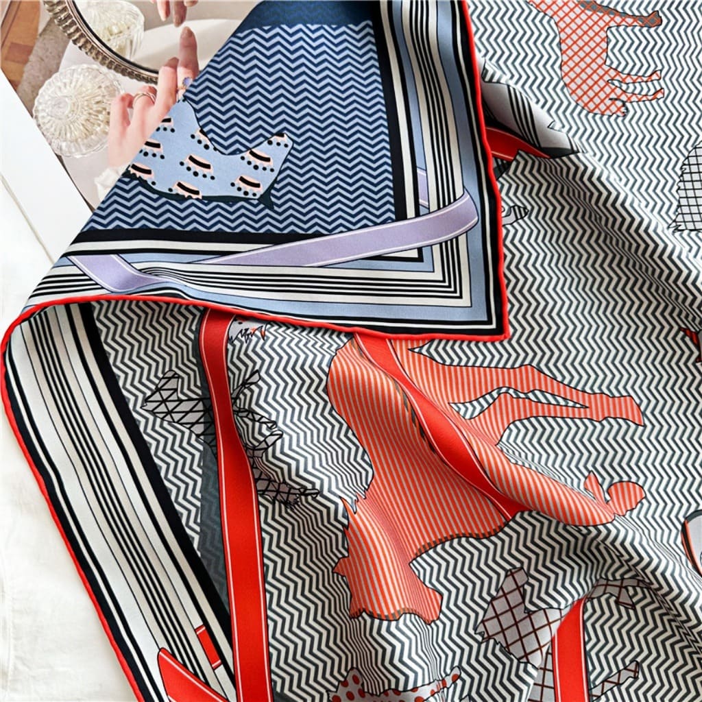 MaraSilk Pure Mulberry Silk Scarf - Square Twill MS231