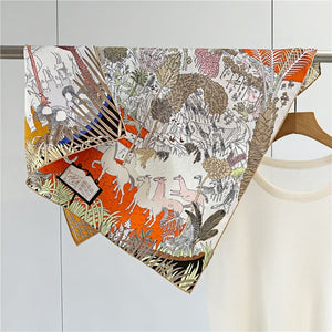 MaraSilk Pure Mulberry Silk Scarf - Square Twill MS231