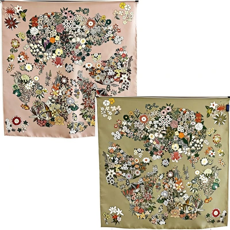 MaraSilk Pure Mulberry Silk Scarf - Square Twill MS231