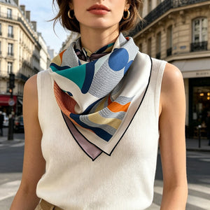 MaraSilk Pure Mulberry Silk Scarf - Square Twill MS231