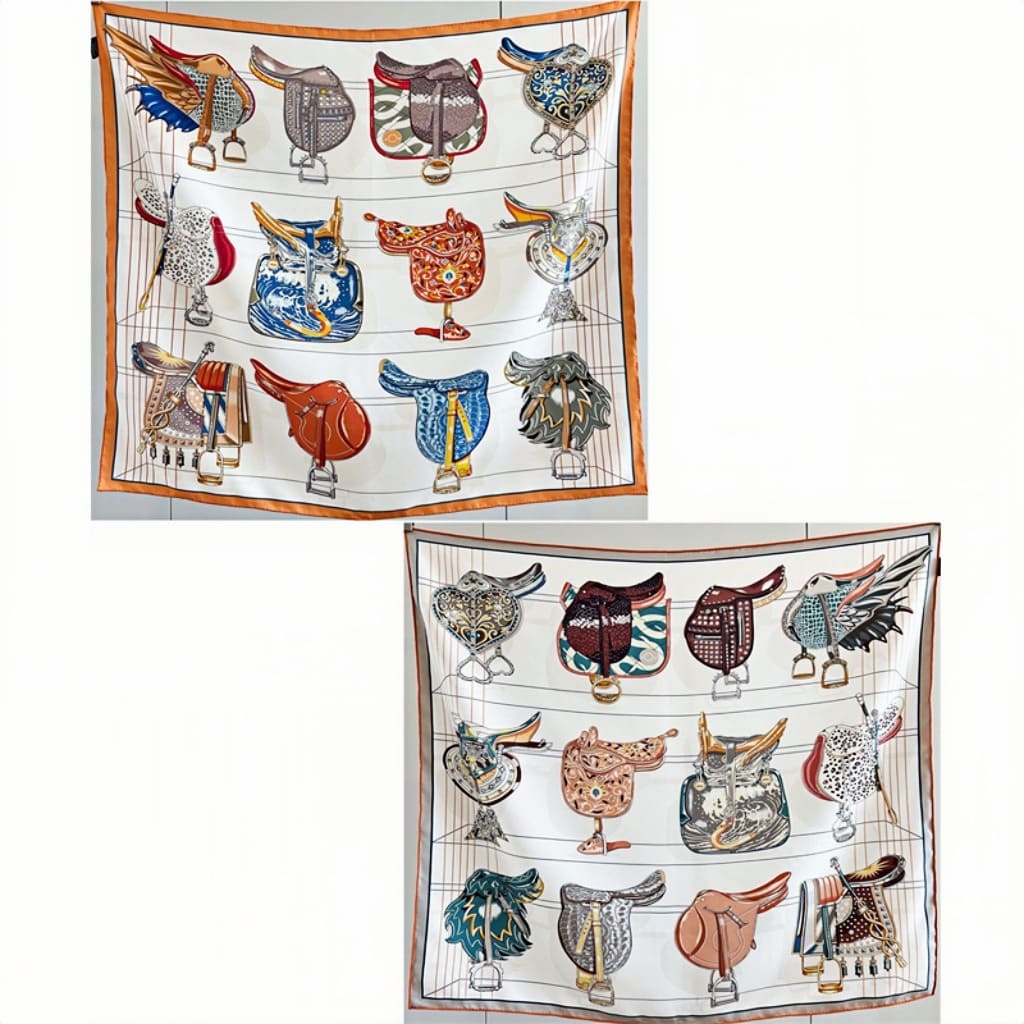 MaraSilk Pure Mulberry Silk Scarf - Square Twill MS277 34" x 34" MS27704