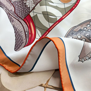 MaraSilk Pure Mulberry Silk Scarf - Square Twill MS277