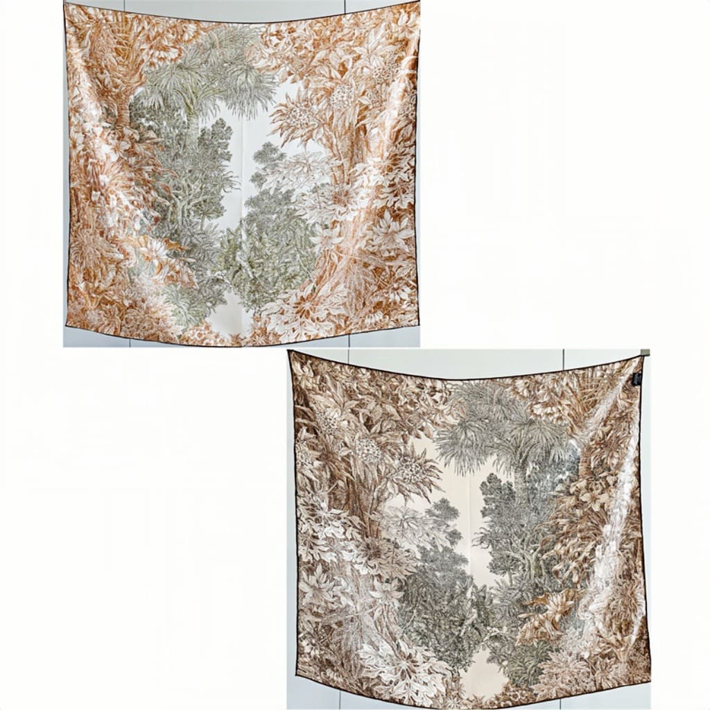 MaraSilk Pure Mulberry Silk Scarf - Square Twill MS277 34" x 34" MS27706