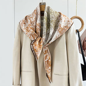 MaraSilk Pure Mulberry Silk Scarf - Square Twill MS277