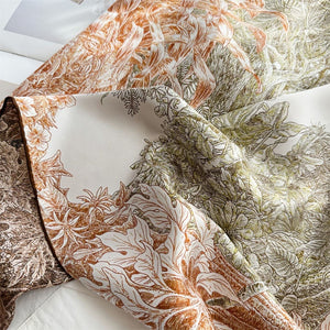 MaraSilk Pure Mulberry Silk Scarf - Square Twill MS277