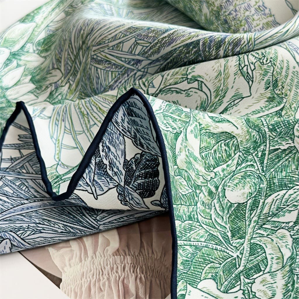 MaraSilk Pure Mulberry Silk Scarf - Square Twill MS277