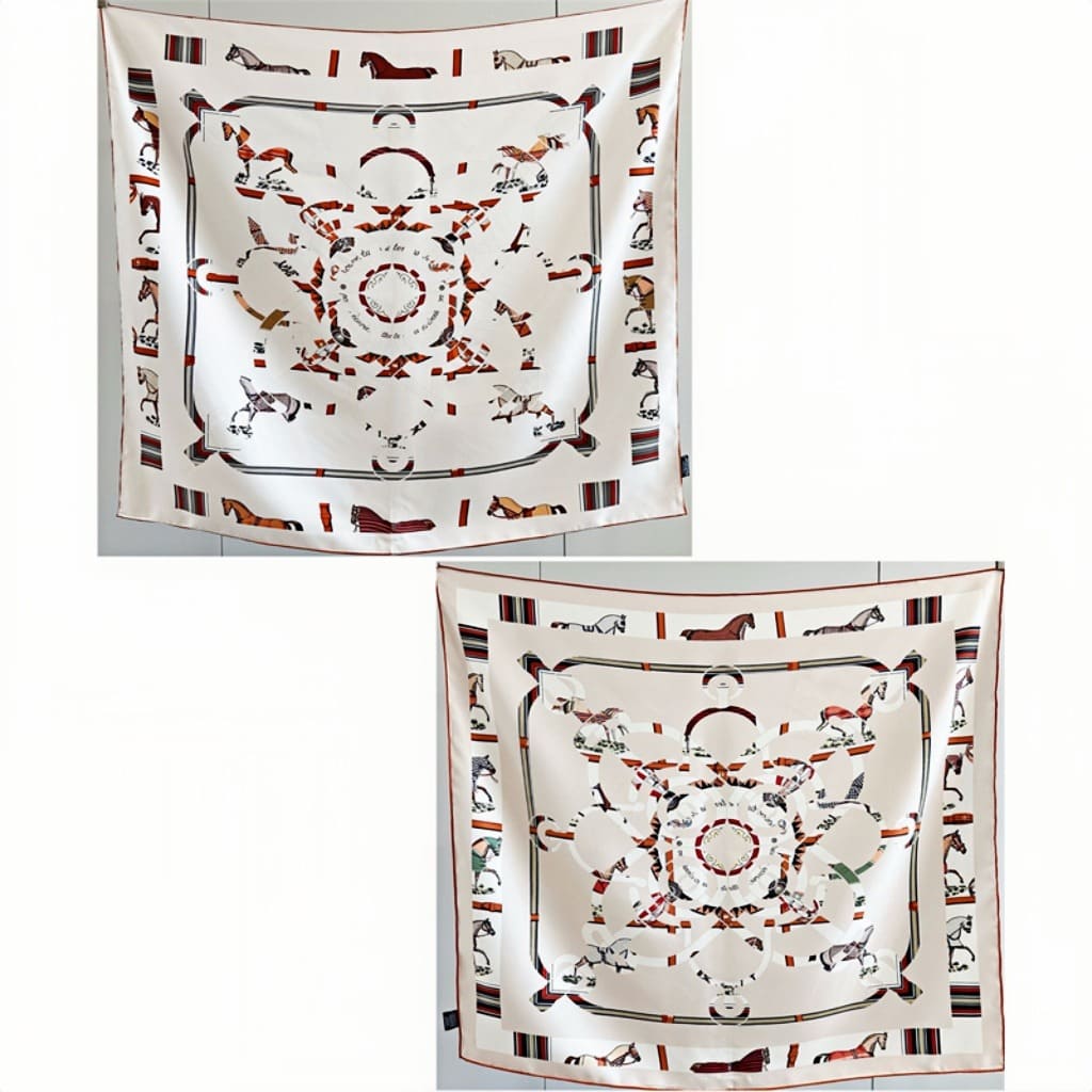 MaraSilk Pure Mulberry Silk Scarf - Square Twill MS277 34" x 34" MS27708