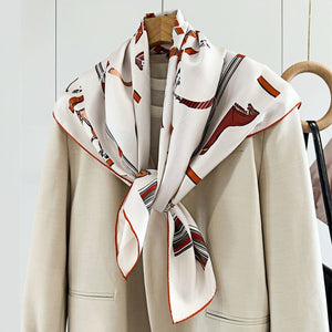 MaraSilk Pure Mulberry Silk Scarf - Square Twill MS277