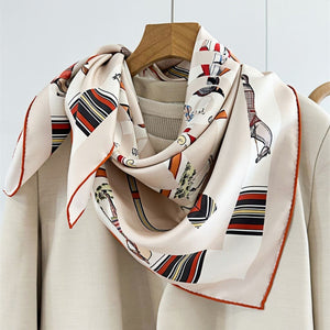 MaraSilk Pure Mulberry Silk Scarf - Square Twill MS277