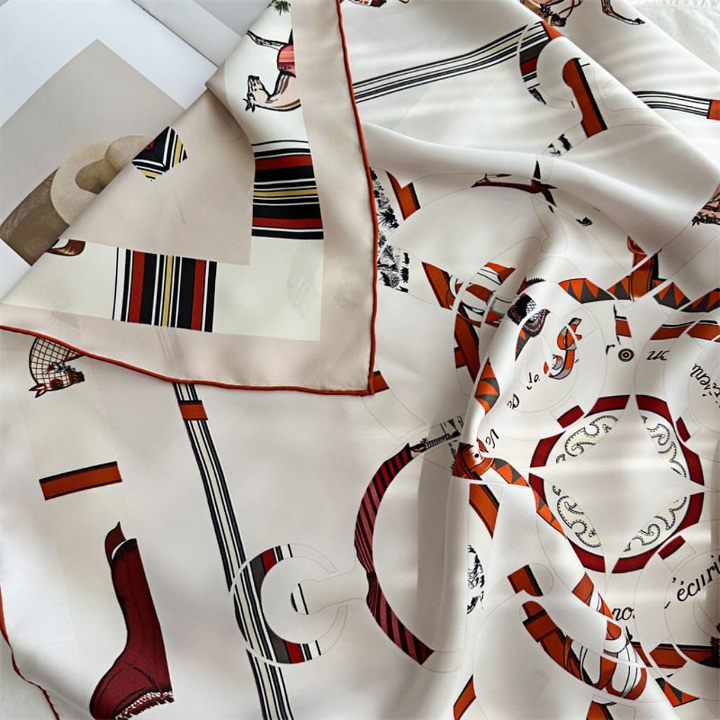 MaraSilk Pure Mulberry Silk Scarf - Square Twill MS277