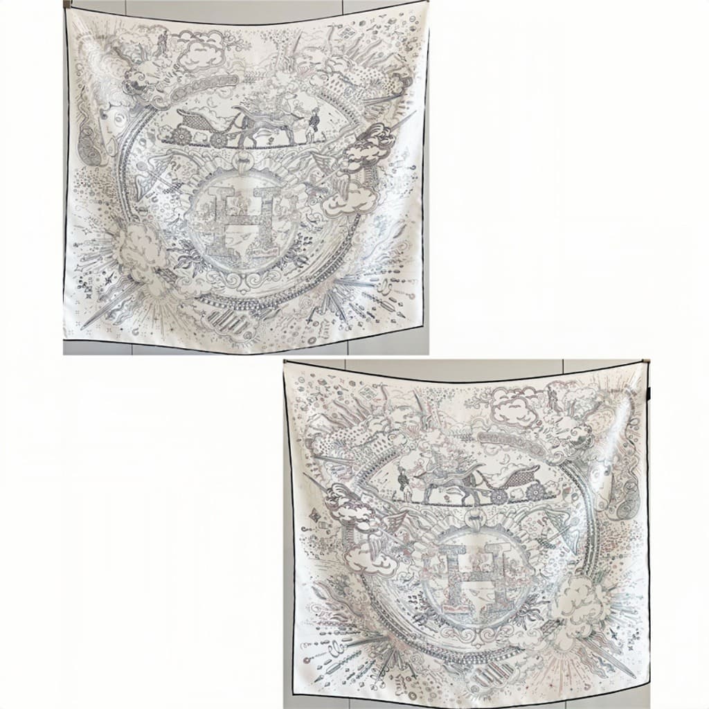 MaraSilk Pure Mulberry Silk Scarf - Square Twill MS277 34" x 34" MS27709