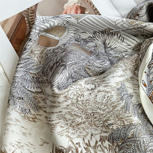 MaraSilk Pure Mulberry Silk Scarf - Square Twill MS277