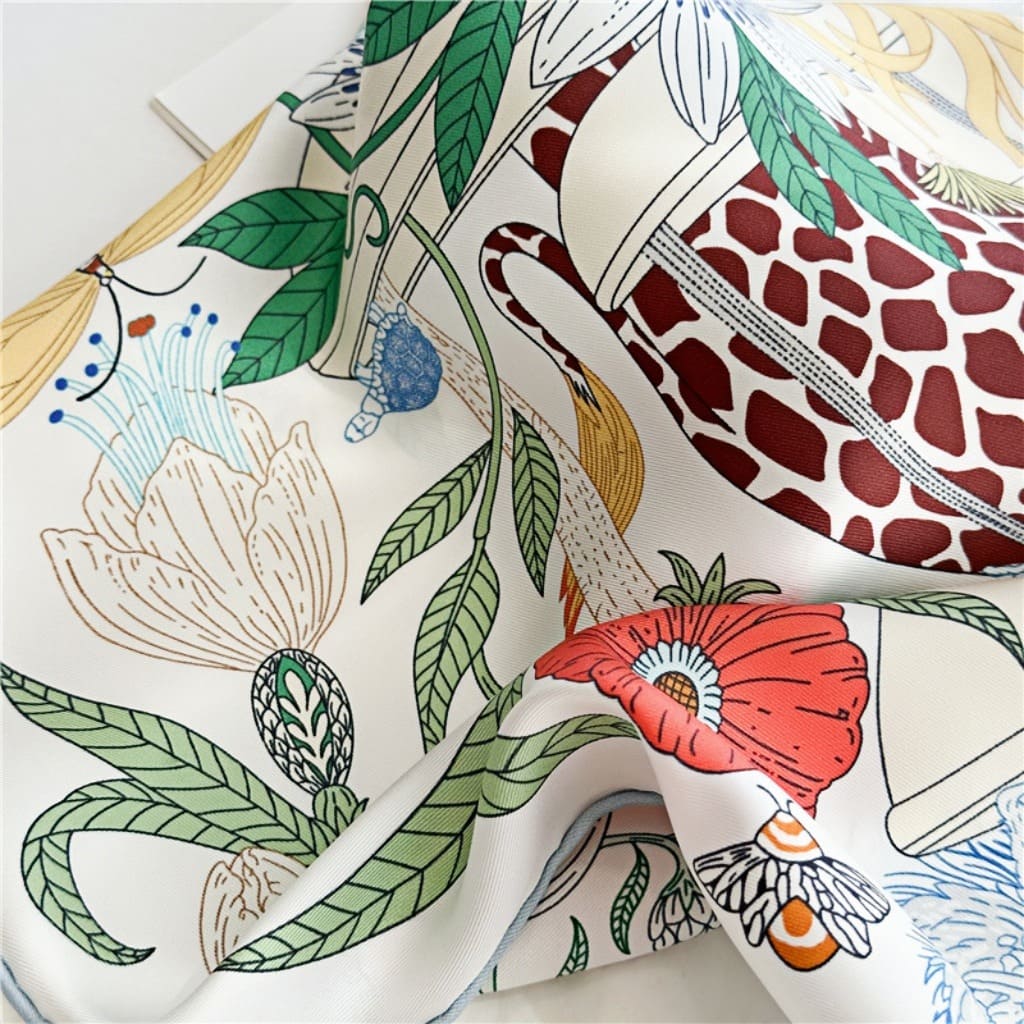 MaraSilk Pure Mulberry Silk Scarf - Square Twill MS278