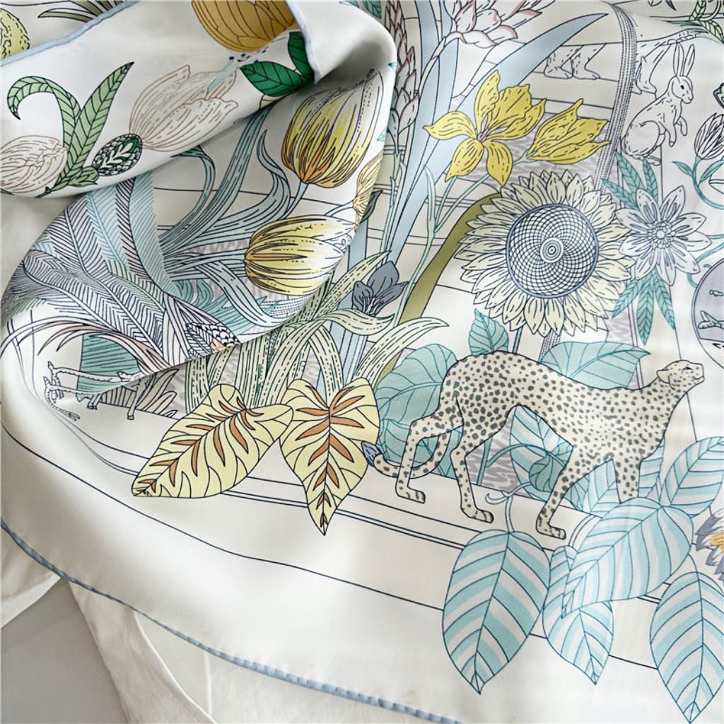 MaraSilk Pure Mulberry Silk Scarf - Square Twill MS278