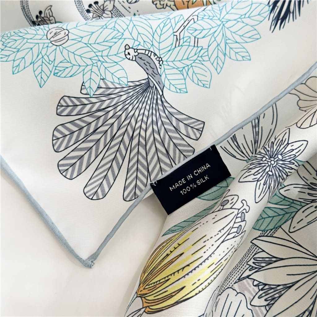 MaraSilk Pure Mulberry Silk Scarf - Square Twill MS278