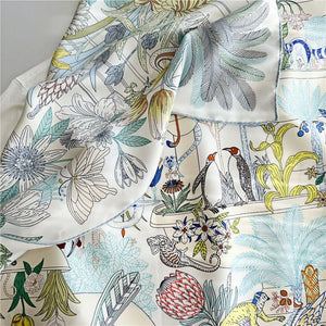 MaraSilk Pure Mulberry Silk Scarf - Square Twill MS278