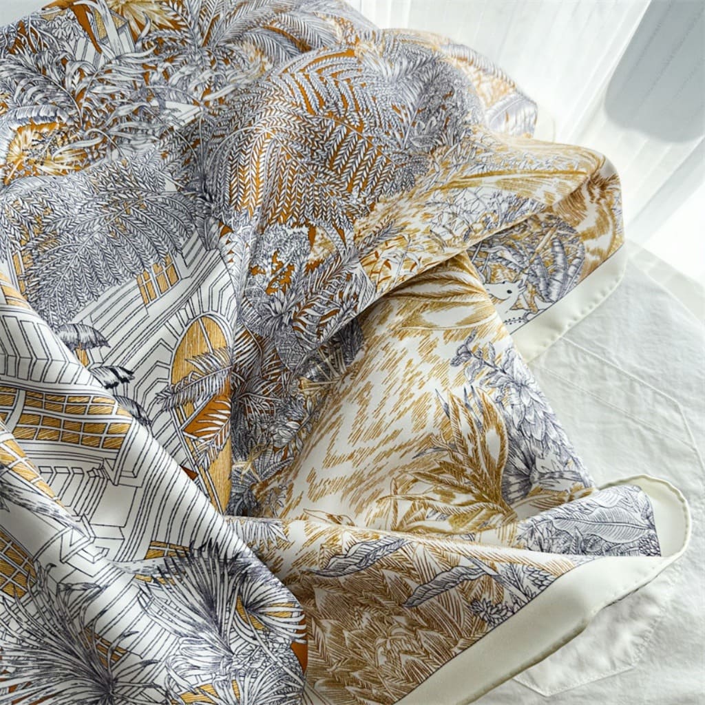 MaraSilk Pure Mulberry Silk Scarf - Square Twill MS279