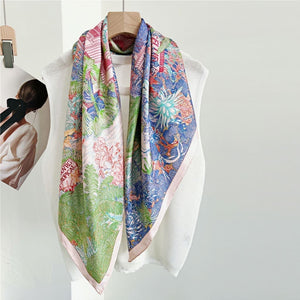 MaraSilk Pure Mulberry Silk Scarf - Square Twill MS279