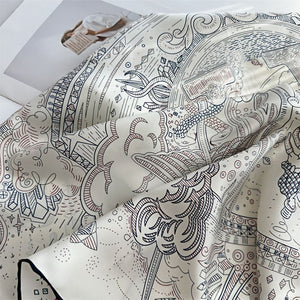 MaraSilk Pure Mulberry Silk Scarf - Square Twill MS280