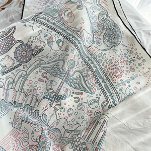 MaraSilk Pure Mulberry Silk Scarf - Square Twill MS280