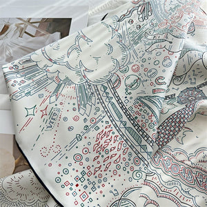 MaraSilk Pure Mulberry Silk Scarf - Square Twill MS280