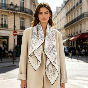 MaraSilk Pure Mulberry Silk Scarf - Square Twill MS280