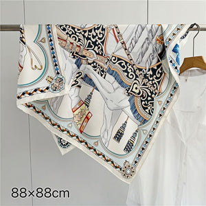 MaraSilk Pure Mulberry Silk Scarf - Square Twill MS281