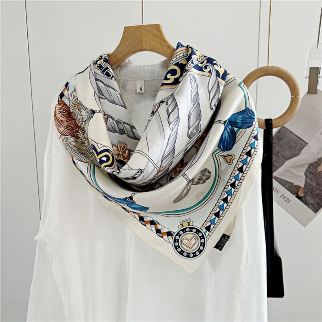 MaraSilk Pure Mulberry Silk Scarf - Square Twill MS281