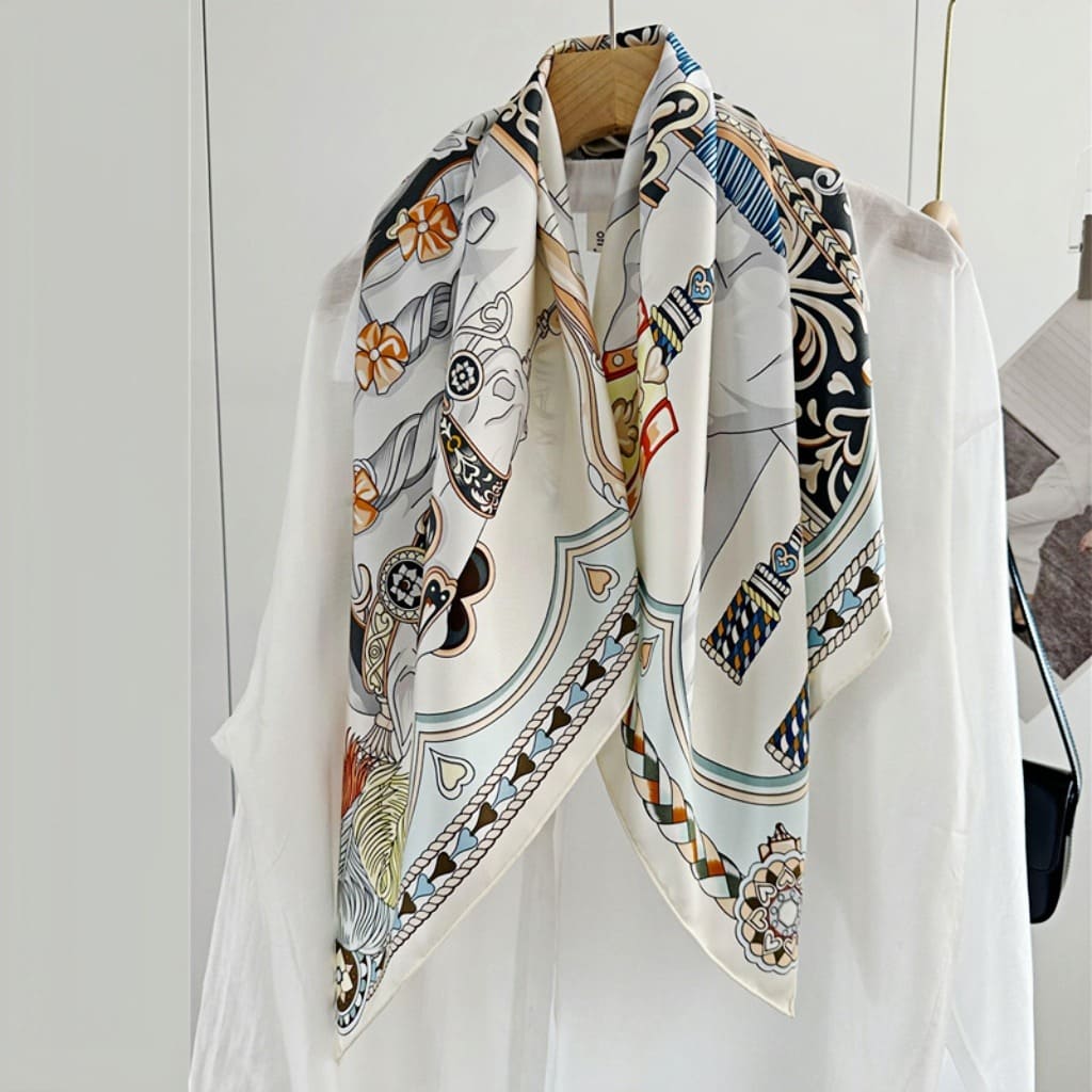 MaraSilk Pure Mulberry Silk Scarf - Square Twill MS281