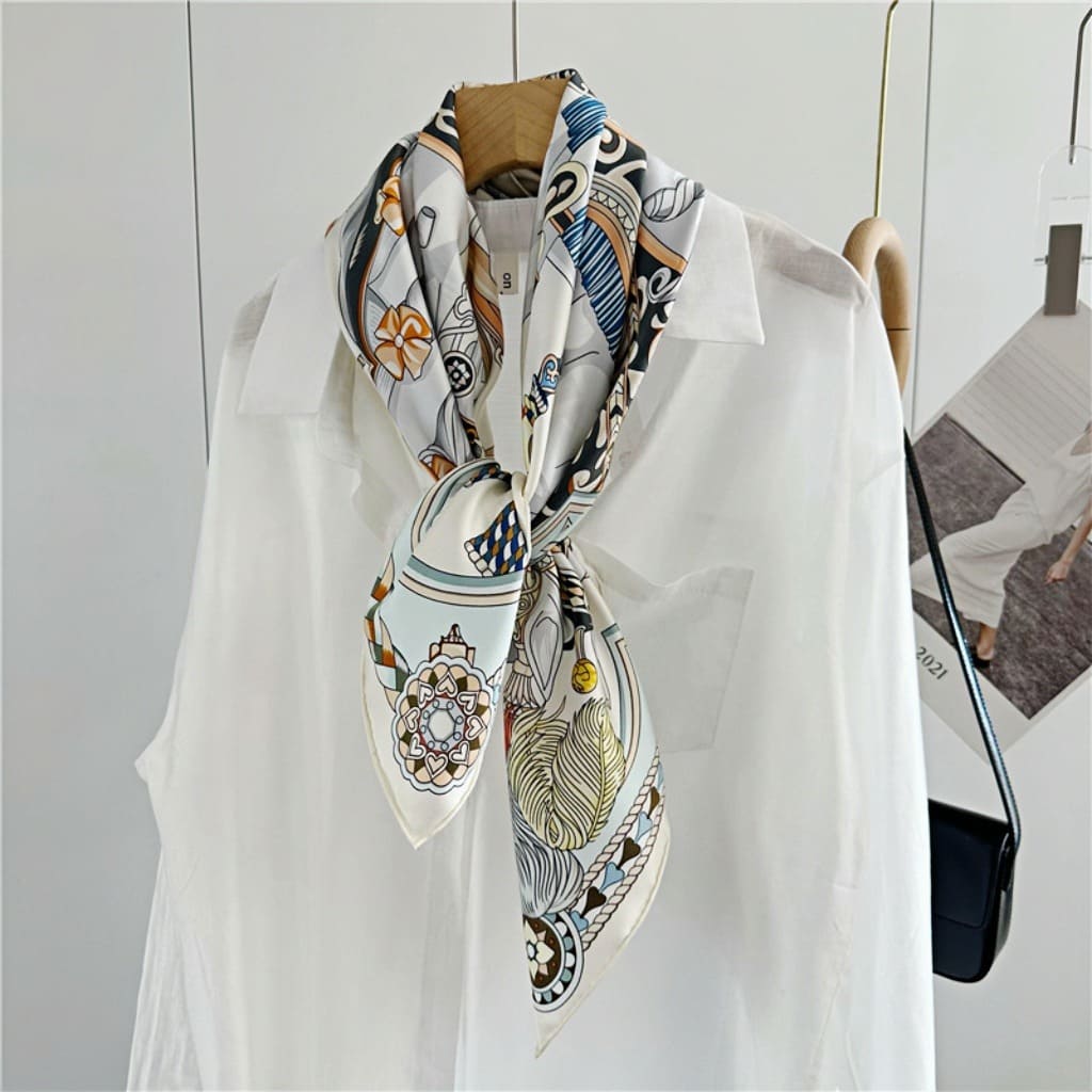 MaraSilk Pure Mulberry Silk Scarf - Square Twill MS281