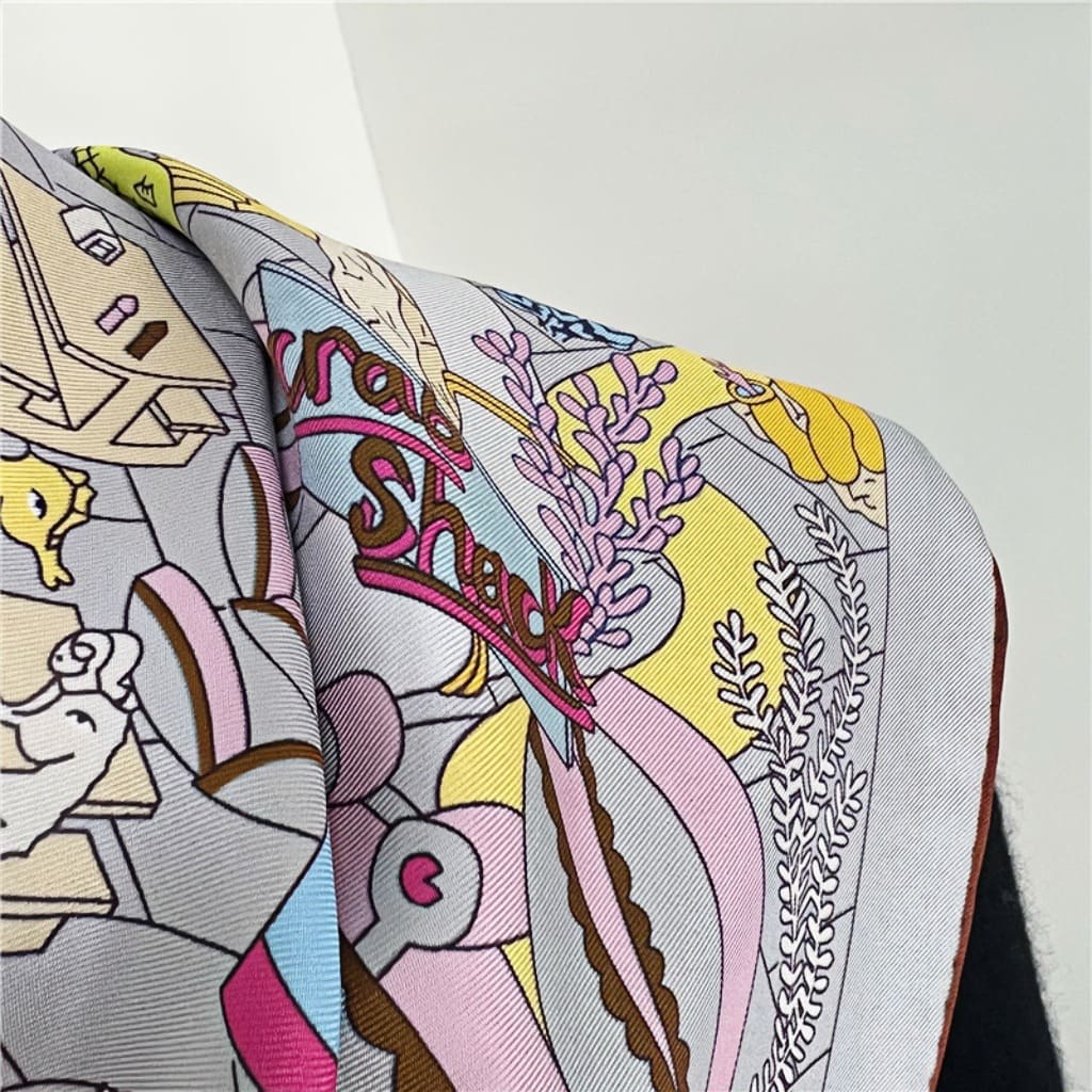 MaraSilk Pure Mulberry Silk Scarf - Square Twill MS282