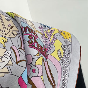 MaraSilk Pure Mulberry Silk Scarf - Square Twill MS282