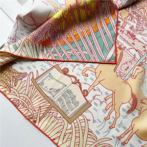 MaraSilk Pure Mulberry Silk Scarf - Square Twill MS283