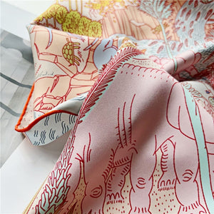 MaraSilk Pure Mulberry Silk Scarf - Square Twill MS283