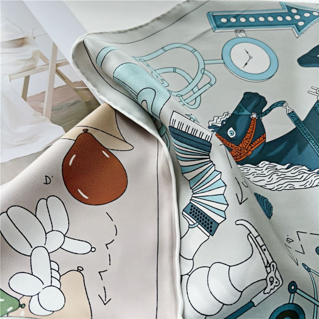 MaraSilk Pure Mulberry Silk Scarf - Square Twill MS284