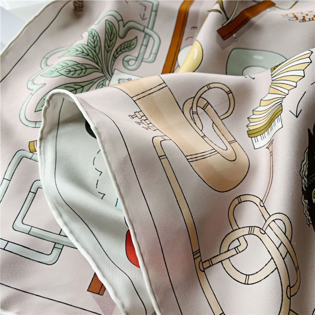 MaraSilk Pure Mulberry Silk Scarf - Square Twill MS284