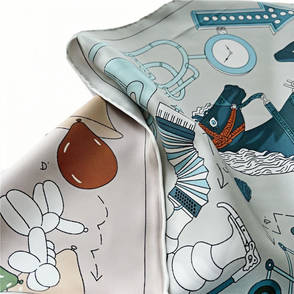 MaraSilk Pure Mulberry Silk Scarf - Square Twill MS284