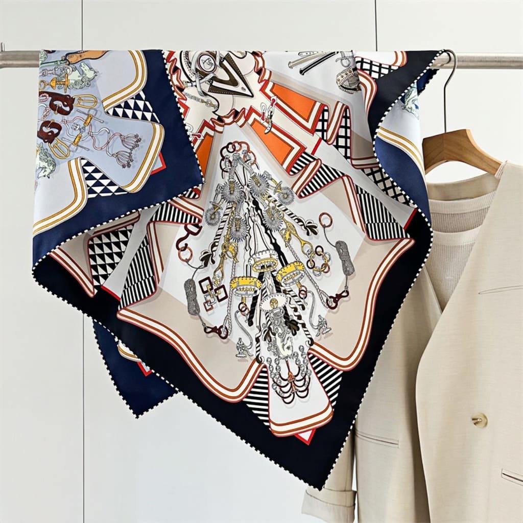 MaraSilk Pure Mulberry Silk Scarf - Square Twill MS285