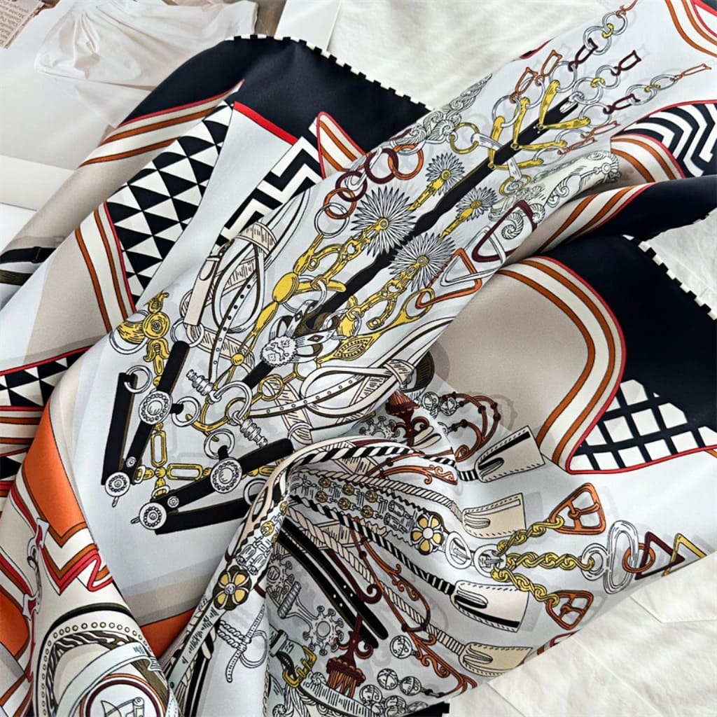 MaraSilk Pure Mulberry Silk Scarf - Square Twill MS285