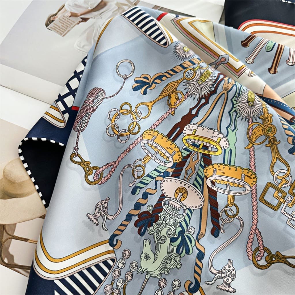 MaraSilk Pure Mulberry Silk Scarf - Square Twill MS285