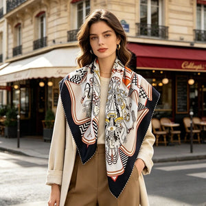 MaraSilk Pure Mulberry Silk Scarf - Square Twill MS285