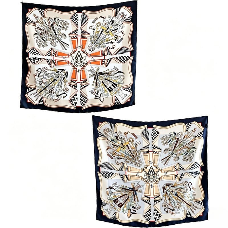 MaraSilk Pure Mulberry Silk Scarf - Square Twill MS285