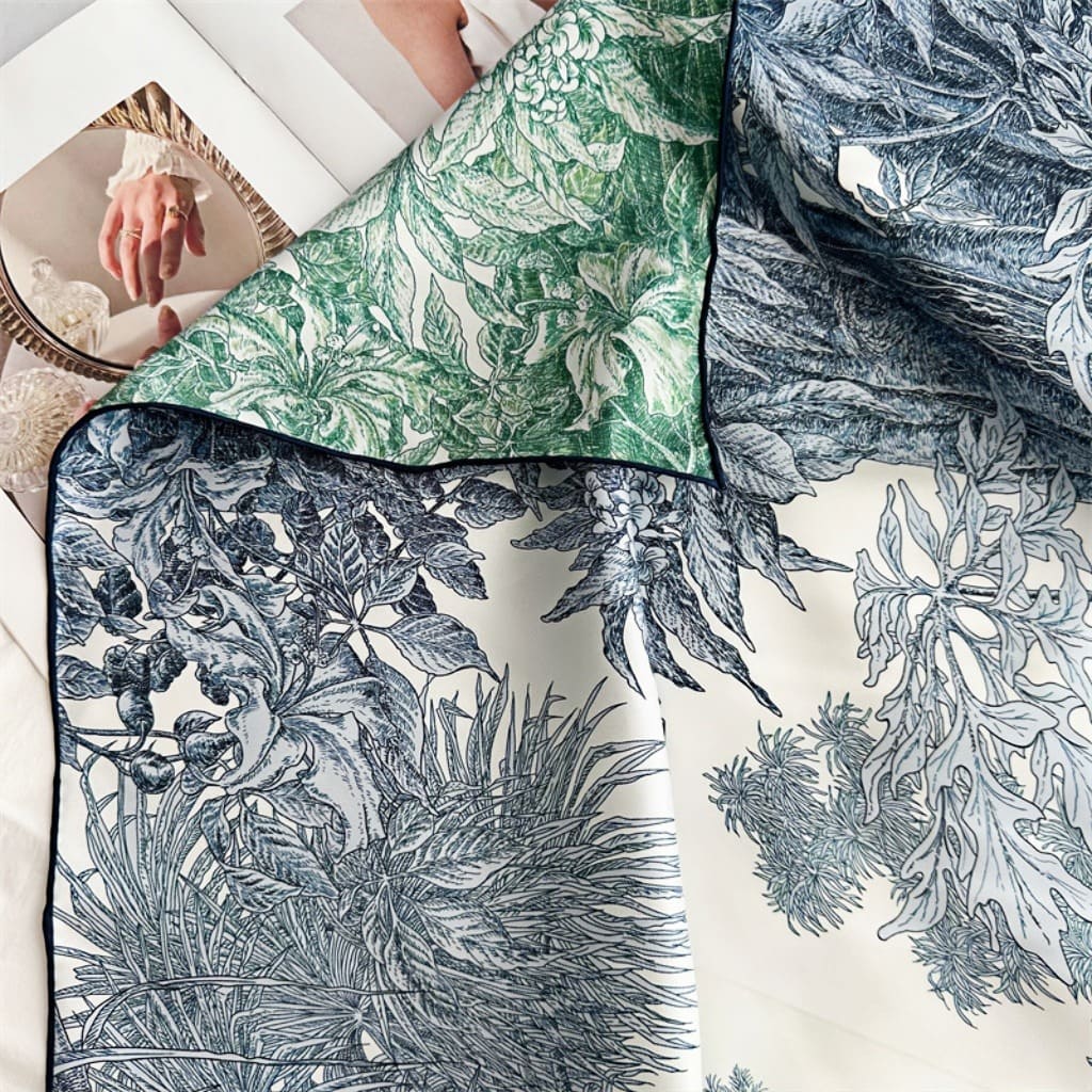 MaraSilk Pure Mulberry Silk Scarf - Square Twill MS286