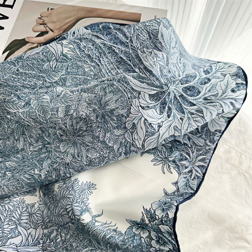 MaraSilk Pure Mulberry Silk Scarf - Square Twill MS286