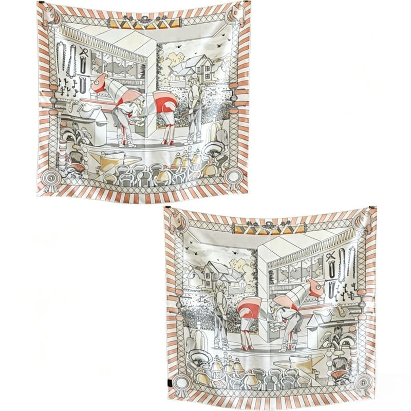 MaraSilk Pure Mulberry Silk Scarf - Square Twill MS287 34" x 34" MS28701