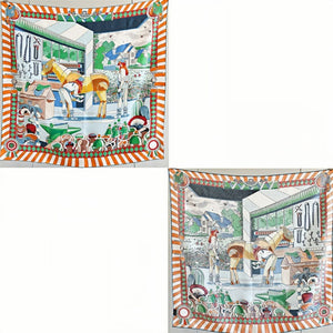 MaraSilk Pure Mulberry Silk Scarf - Square Twill MS287 34" x 34" MS28702