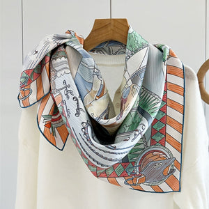 MaraSilk Pure Mulberry Silk Scarf - Square Twill MS287